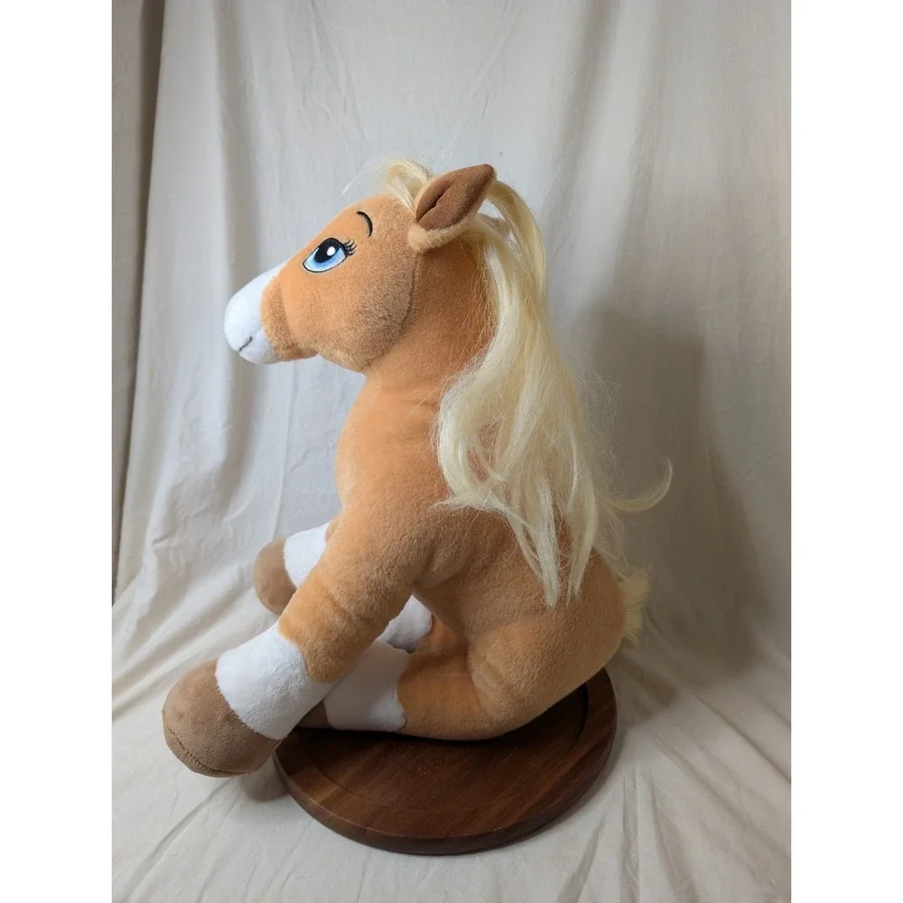 Build A Bear Horses And‎ Hearts Riding Club Palomino Horse Pony  Plush Toy